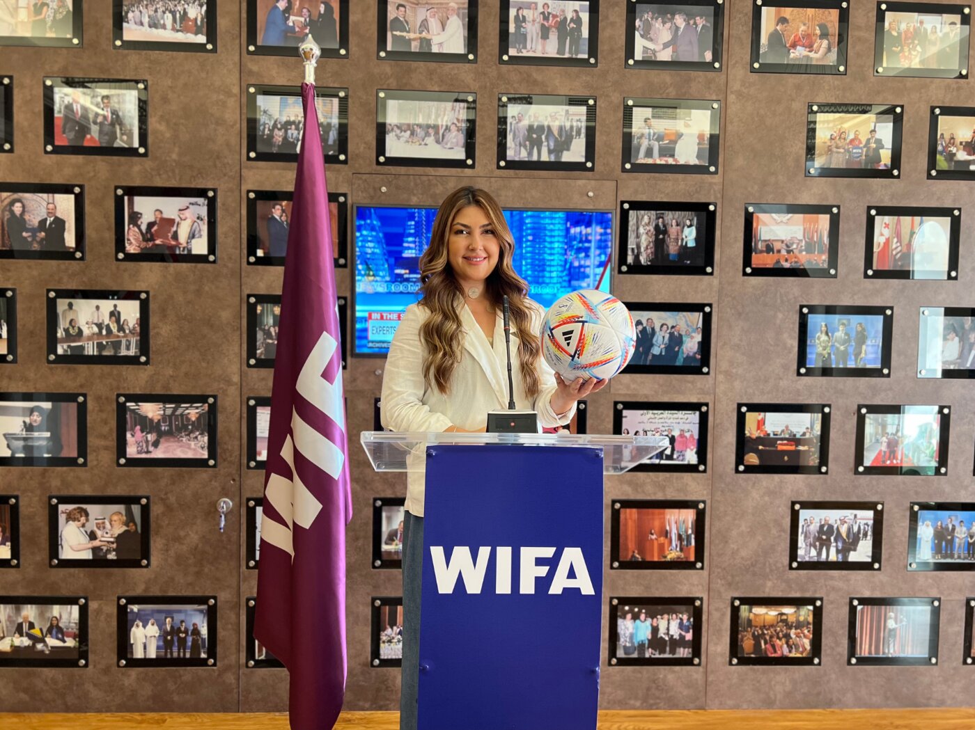 Mais Mohamed, Assistant President of WIFA